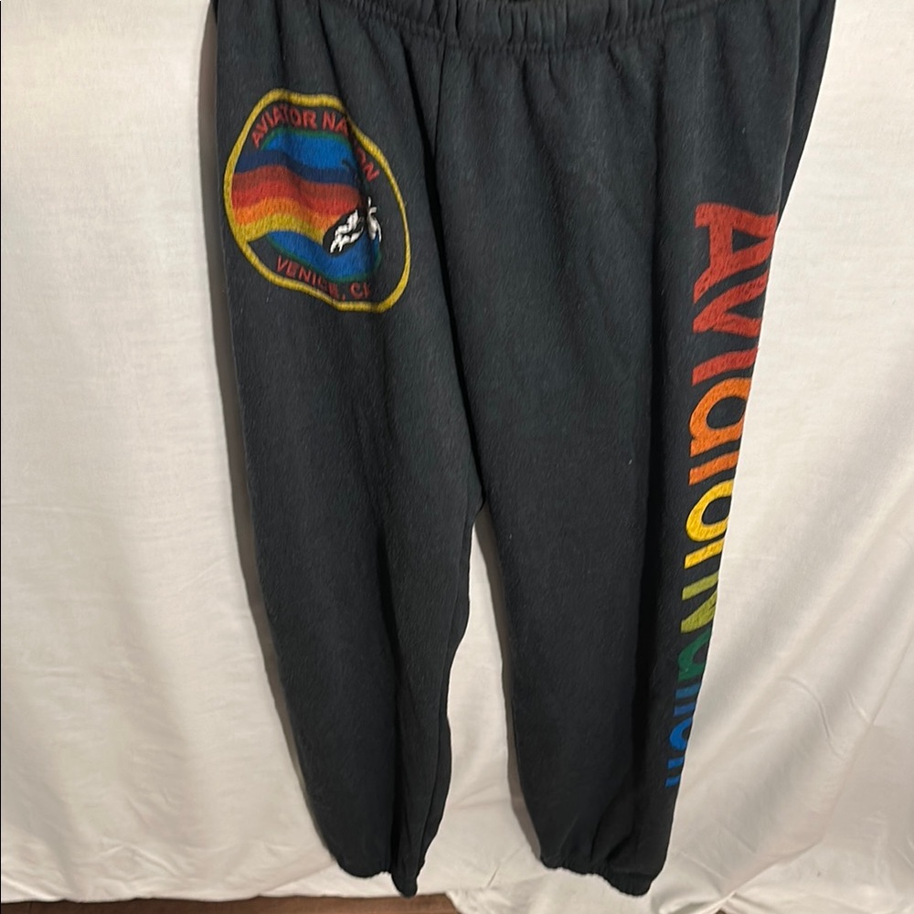 Aviator Nation Black Sweatpants